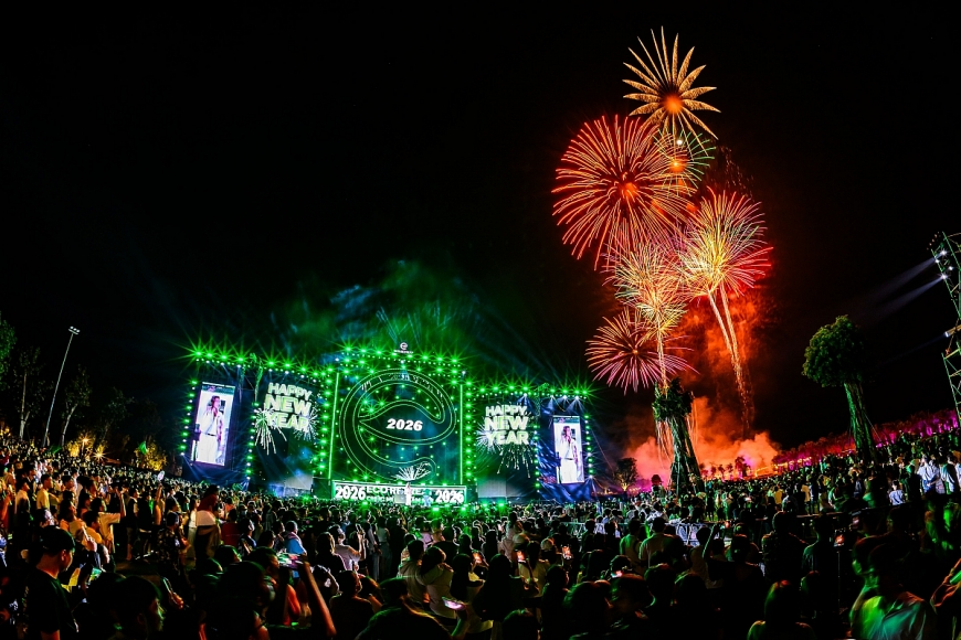 Chào năm mới giữa xanh tươi tại đại nhạc hội Countdown 2026 khắp ba miền của Ecopark Chào năm mới giữa xanh tươi tại đại nhạc hội Countdown 2026 khắp ba miền của Ecopark