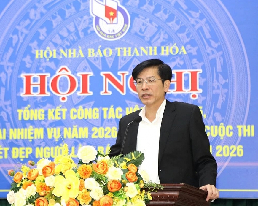 Hội Nhà báo Thanh Hóa tổ chức hội nghị tổng kết công tác năm 2025 Hội Nhà báo Thanh Hóa tổ chức hội nghị tổng kết công tác năm 2025