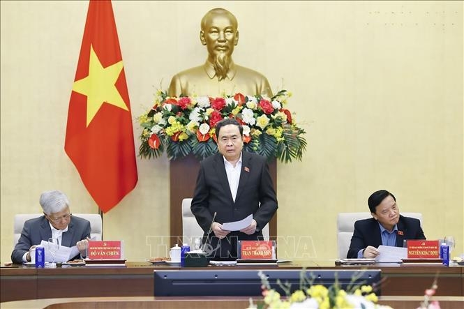 Chủ tịch Quốc hội Trần Thanh Mẫn phát biểu Chủ tịch Quốc hội Trần Thanh Mẫn phát biểu