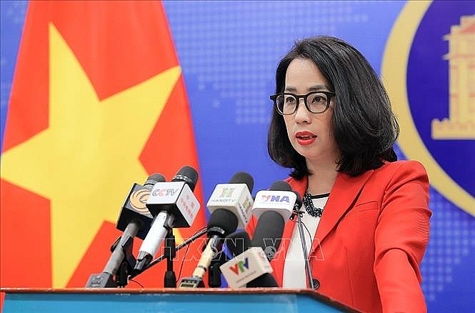 Người phát ngôn Bộ Ngoại giao Phạm Thu Hằng. Ảnh tư liệu: An Đăng/TTXVN