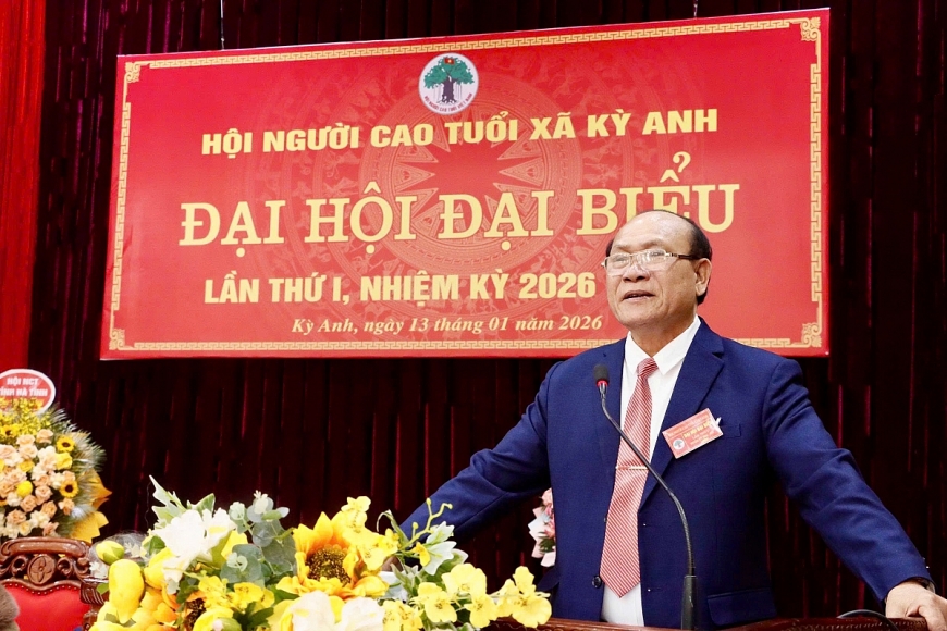 Ông Nguyễn Thành Vinh phát biểu khai mạc Đại hội