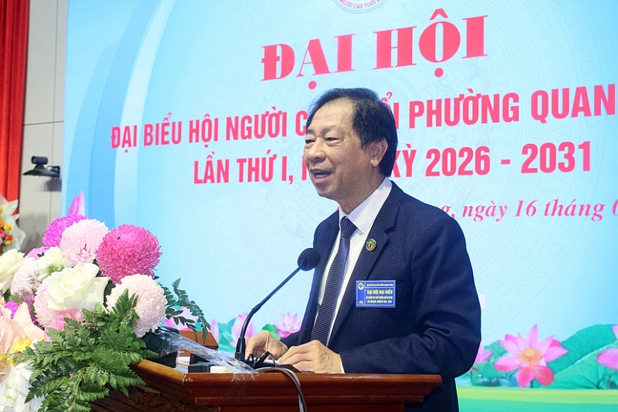Đại hội đại biểu Hội NCT phường Quang Trung lần thứ I, nhiệm kỳ 2026-2031 Đại hội đại biểu Hội NCT phường Quang Trung lần thứ I, nhiệm kỳ 2026-2031
