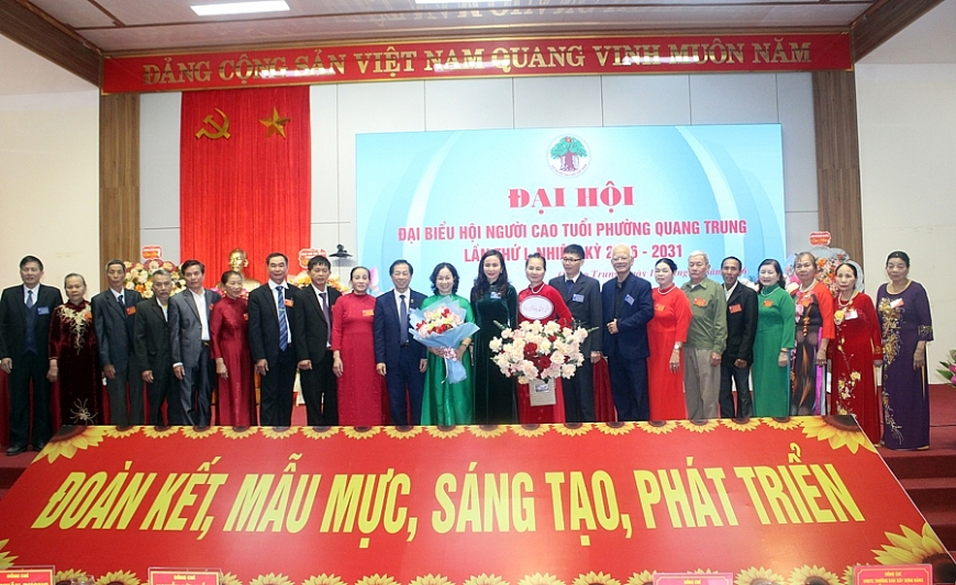 Đại hội đại biểu Hội NCT phường Quang Trung lần thứ I, nhiệm kỳ 2026-2031 Đại hội đại biểu Hội NCT phường Quang Trung lần thứ I, nhiệm kỳ 2026-2031
