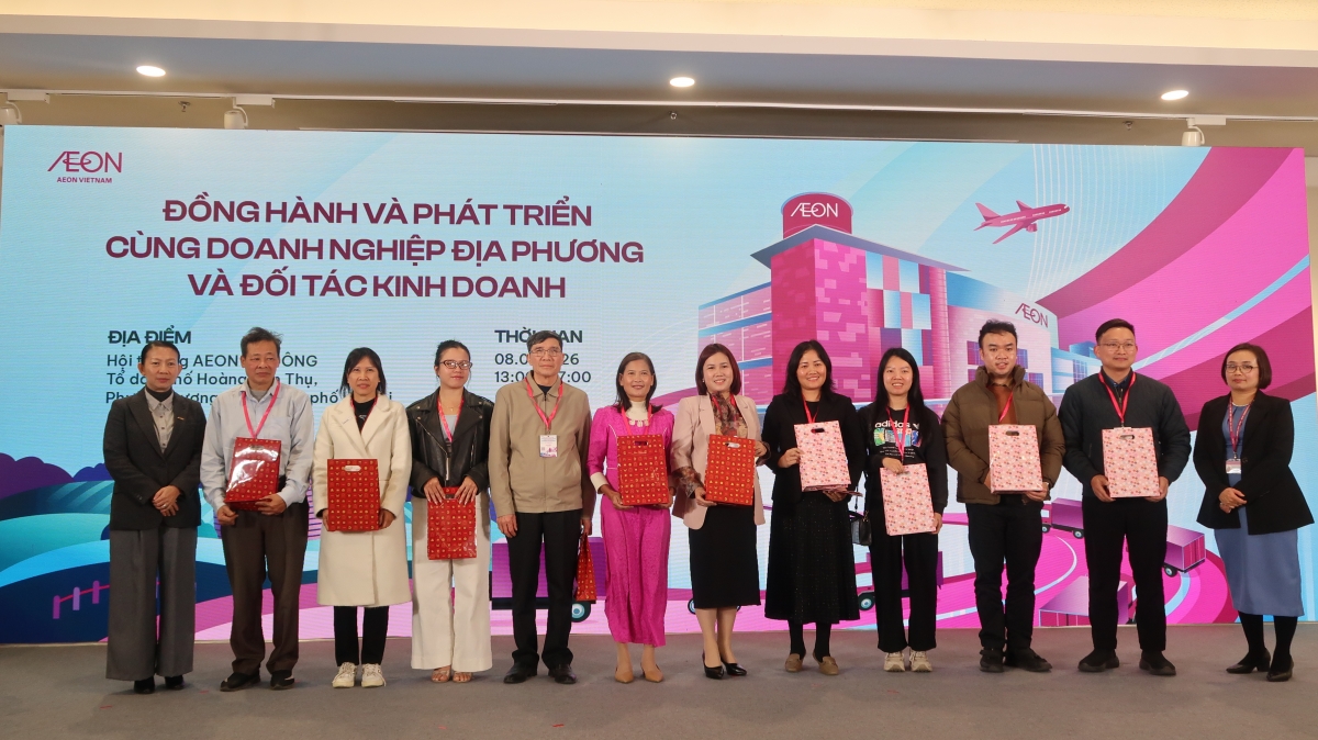 AEON Việt Nam mở rộng chương trình đồng hành cùng doanh nghiệp tại Hà Nội