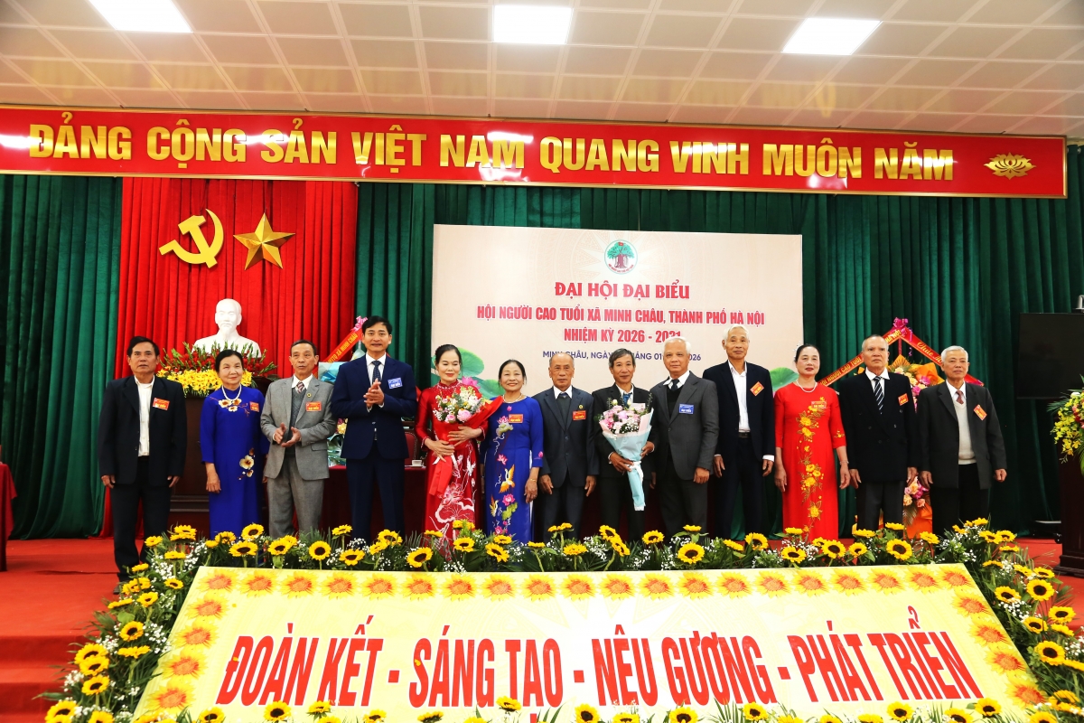 Đại hội thành lập Hội NCT xã Minh Châu nhiệm kỳ 2026-2031 Đại hội thành lập Hội NCT xã Minh Châu nhiệm kỳ 2026-2031