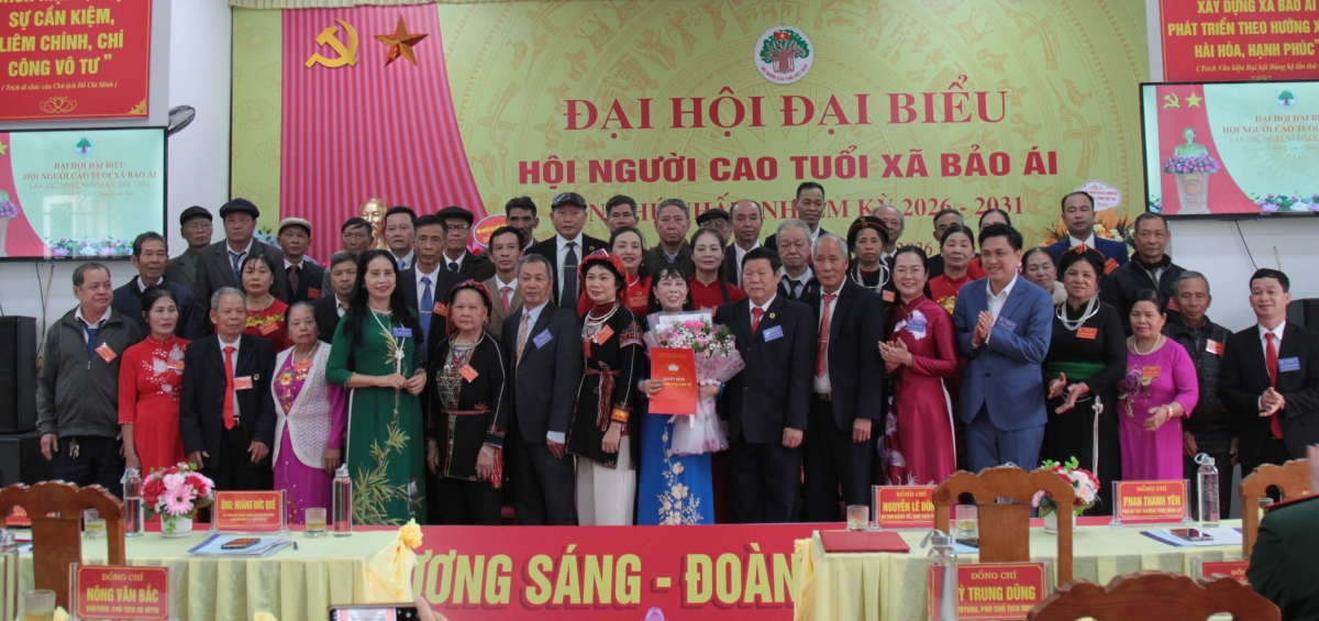 Ra mắt Ban Chấp hành Hội Người cao tuổi xã Bảo Ái khóa I, nhiệm kỳ 2026 - 2031. Ra mắt Ban Chấp hành Hội Người cao tuổi xã Bảo Ái khóa I, nhiệm kỳ 2026 - 2031.