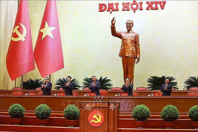 Các đồng chí lãnh đạo chủ chốt của Đảng, Nhà nước chủ trì phiên họp trù bị Đại hội XIV của Đảng. Ảnh: TTXVN Các đồng chí lãnh đạo chủ chốt của Đảng, Nhà nước chủ trì phiên họp trù bị Đại hội XIV của Đảng. Ảnh: TTXVN