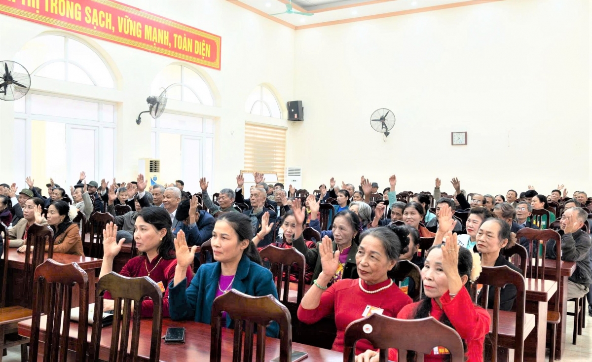 Đại biểu biểu quyết bầu Ban Chấp hành Đại biểu biểu quyết bầu Ban Chấp hành