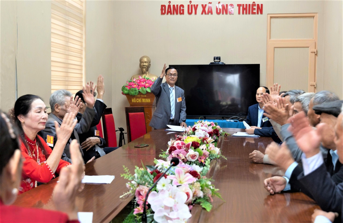 Hội nghị lần thứ nhất Ban Chấp hành bầu Ban Thường vụ, Chủ tịch, Phó Chủ tịch và Trưởng ban Kiểm tra của Hội Hội nghị lần thứ nhất Ban Chấp hành bầu Ban Thường vụ, Chủ tịch, Phó Chủ tịch và Trưởng ban Kiểm tra của Hội