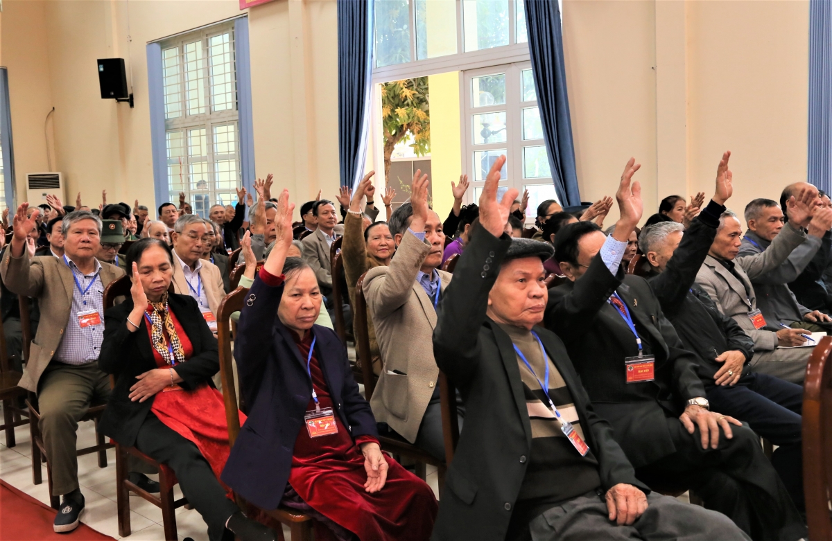 Đại biểu biểu quyết bầu Ban Chấp hành Hội Đại biểu biểu quyết bầu Ban Chấp hành Hội