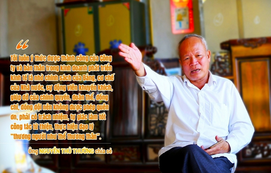 Ông Nguyễn Thủ Thường, Giám đốc Công ty TNHH Hoa Thường Ông Nguyễn Thủ Thường, Giám đốc Công ty TNHH Hoa Thường