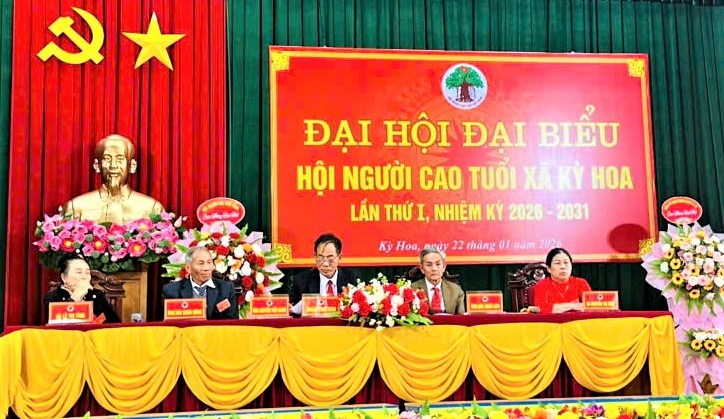 Đại hội Hội NCT xã Kỳ Hoa, tỉnh Hà Tĩnh Đại hội Hội NCT xã Kỳ Hoa, tỉnh Hà Tĩnh