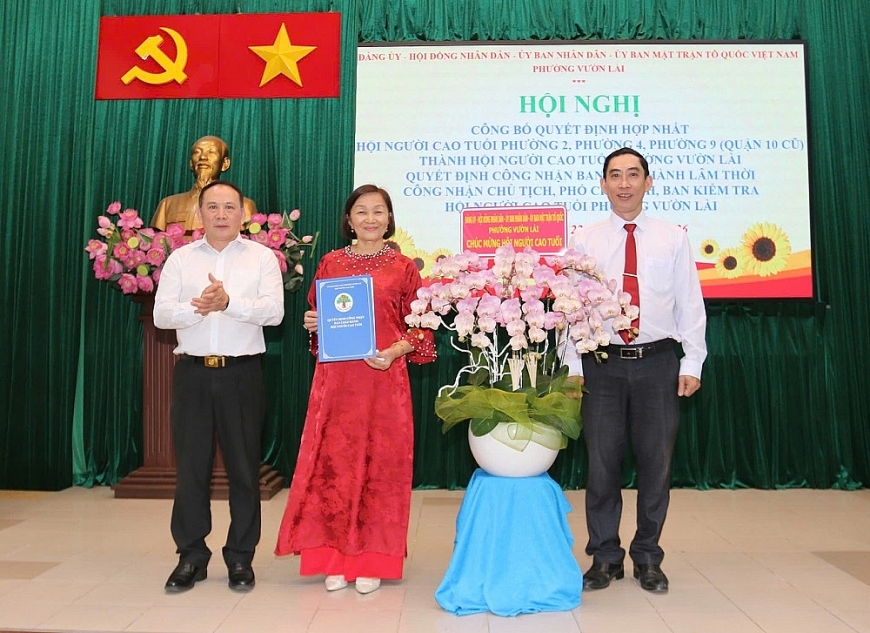 Bà Nguyễn Thị Lan, Chủ tịch Hội Người cao tuổi phường Vườn Lài giai đoạn 2026 - 2031 Bà Nguyễn Thị Lan, Chủ tịch Hội Người cao tuổi phường Vườn Lài giai đoạn 2026 - 2031