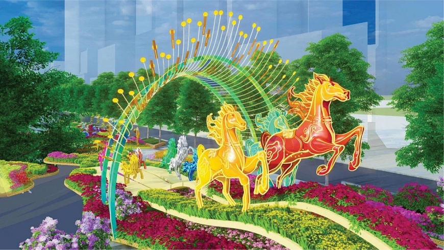Ban tổ chức Đường hoa Nguyễn Huệ Tết Bính Ngọ 2026 chính thức công bố thông tin và hình ảnh đường hoa năm nay. Đường hoa năm nay mang chủ đề “Xuân hội tụ -Vững bước vươn mình”, được ví như một bản giao hưởng mùa xuân, khắc họa rõ nét tâm thế tự tin và khát vọng bứt phá của dân tộc trong kỷ nguyên phát triển mới Ban tổ chức Đường hoa Nguyễn Huệ Tết Bính Ngọ 2026 chính thức công bố thông tin và hình ảnh đường hoa năm nay. Đường hoa năm nay mang chủ đề “Xuân hội tụ -Vững bước vươn mình”, được ví như một bản giao hưởng mùa xuân, khắc họa rõ nét tâm thế tự tin và khát vọng bứt phá của dân tộc trong kỷ nguyên phát triển mới