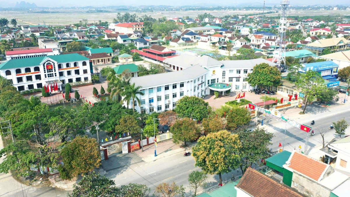 Một góc xã Yên Thành hôm nay Một góc xã Yên Thành hôm nay