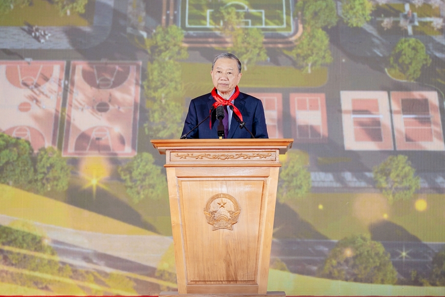 Tổng Bí thư Tô Lâm phát biểu. Ảnh: Ánh Dương Tổng Bí thư Tô Lâm phát biểu. Ảnh: Ánh Dương