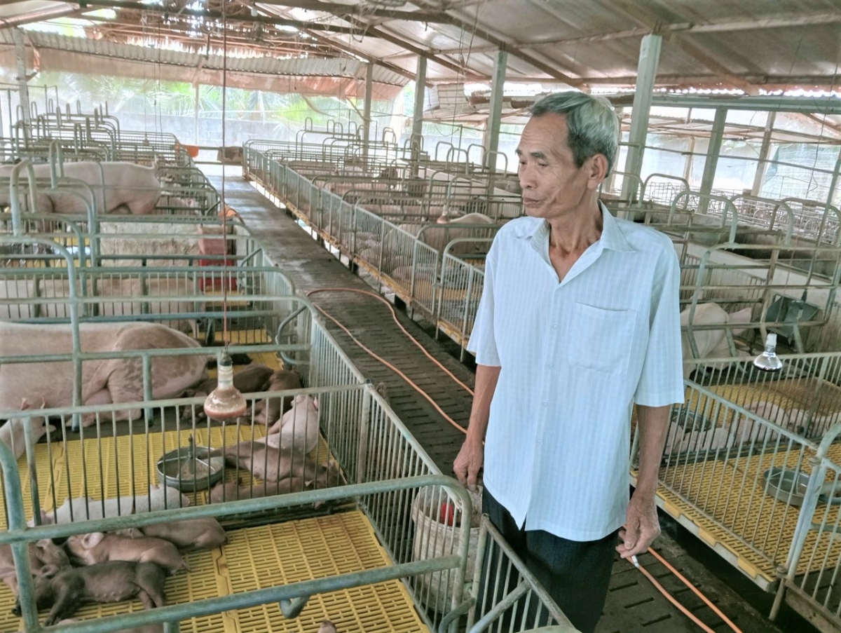 Ông Cao Văn Hoàng trong trang trọng của mình Ông Cao Văn Hoàng trong trang trọng của mình