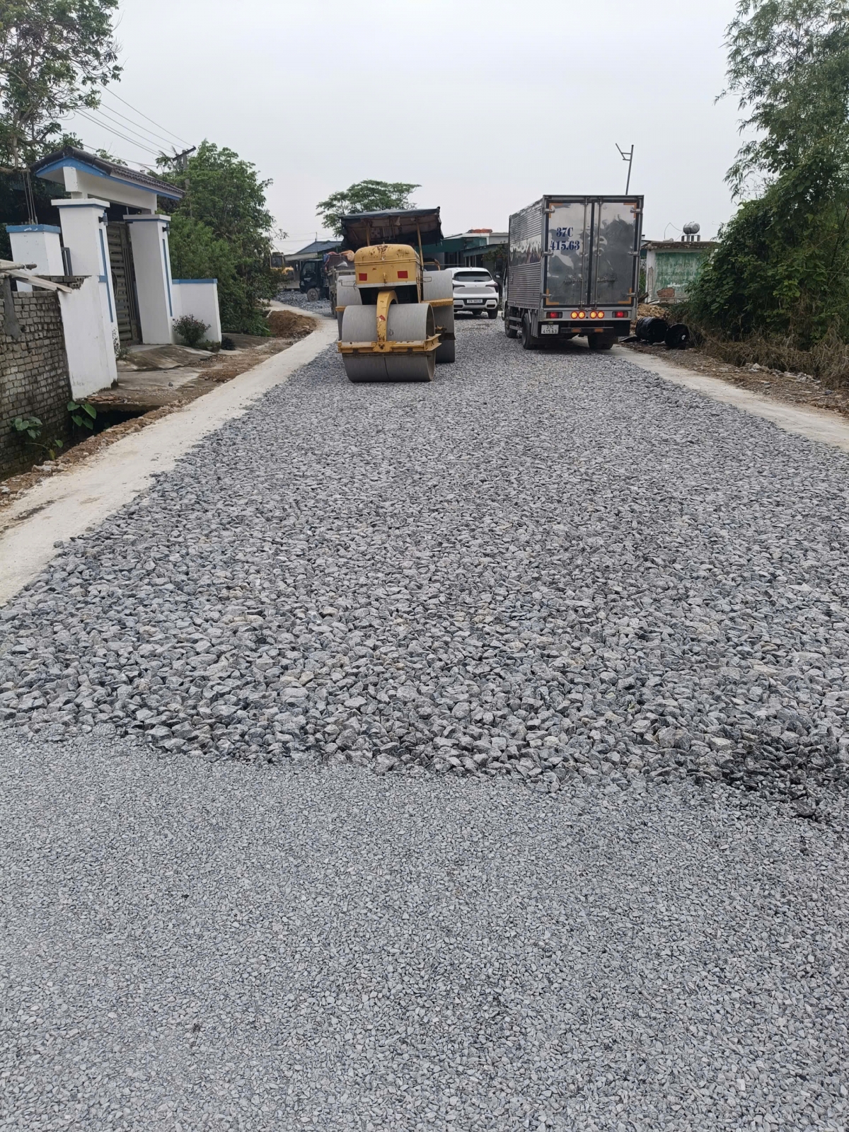 Những tuyến đường giao thông nông thôn tại xã Phúc Lộc ngày càng rộng mở
