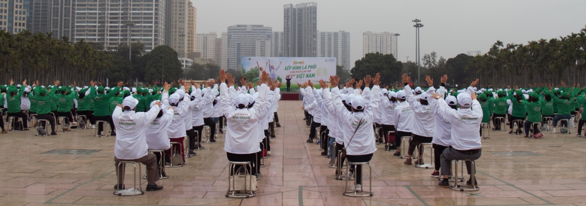 Lan tỏa thông điệp “Lá phổi xanh” vì sức khỏe hô hấp người cao tuổi Thủ đô Lan tỏa thông điệp “Lá phổi xanh” vì sức khỏe hô hấp người cao tuổi Thủ đô