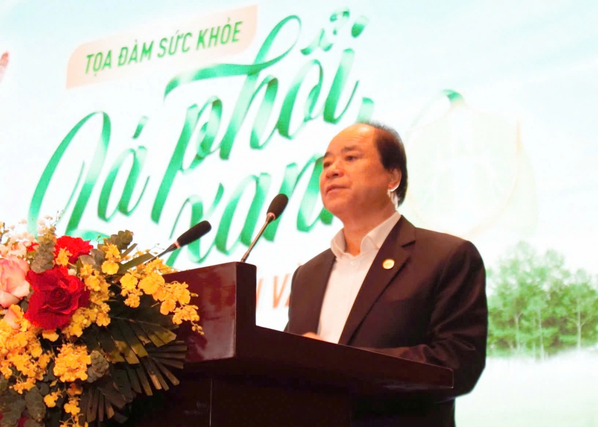 Phó Chủ tịch Thường trực Hội NCT Việt Nam Trương Xuân Cừ phát biểu tại khai mạc Phó Chủ tịch Thường trực Hội NCT Việt Nam Trương Xuân Cừ phát biểu tại khai mạc
