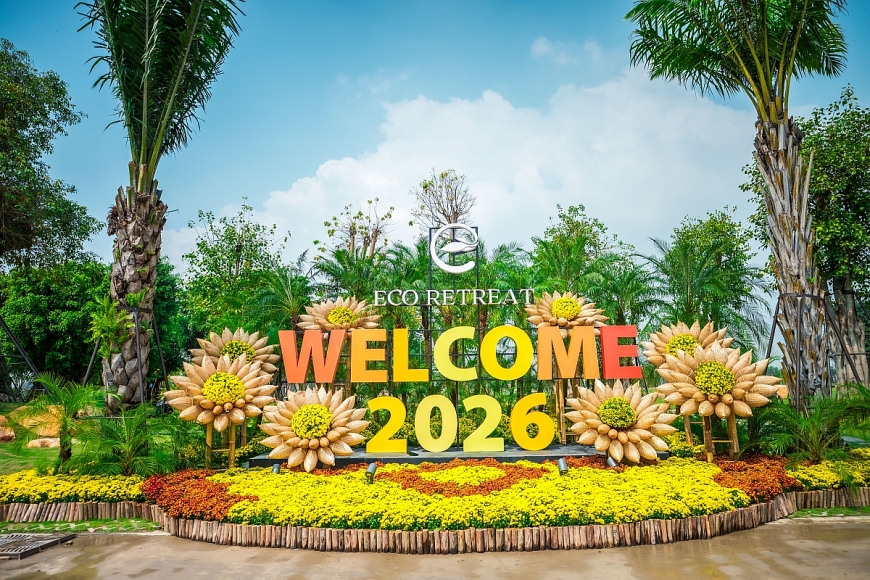 Eco Retreat tiếp giáp cửa ngõ phía Tây TPHCM, cách bến Bạch Đằng 40 phút lái xe Eco Retreat tiếp giáp cửa ngõ phía Tây TPHCM, cách bến Bạch Đằng 40 phút lái xe