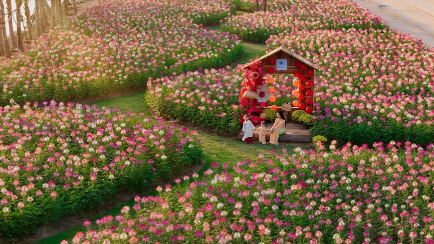 Ecopark tràn ngập sắc hoa tại các đại đô thị khắp 3 miền dịp Tết Bính Ngọ 2026 Ecopark tràn ngập sắc hoa tại các đại đô thị khắp 3 miền dịp Tết Bính Ngọ 2026