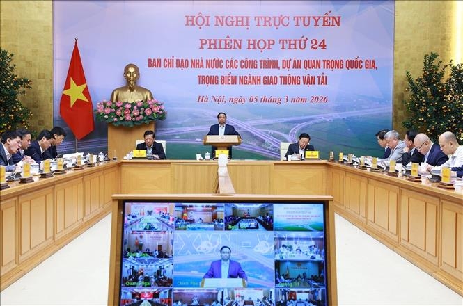 Phiên họp thứ 24 của BCĐ các công trình, dự án quan trọng quốc gia, trọng điểm ngành giao thông vận tải.