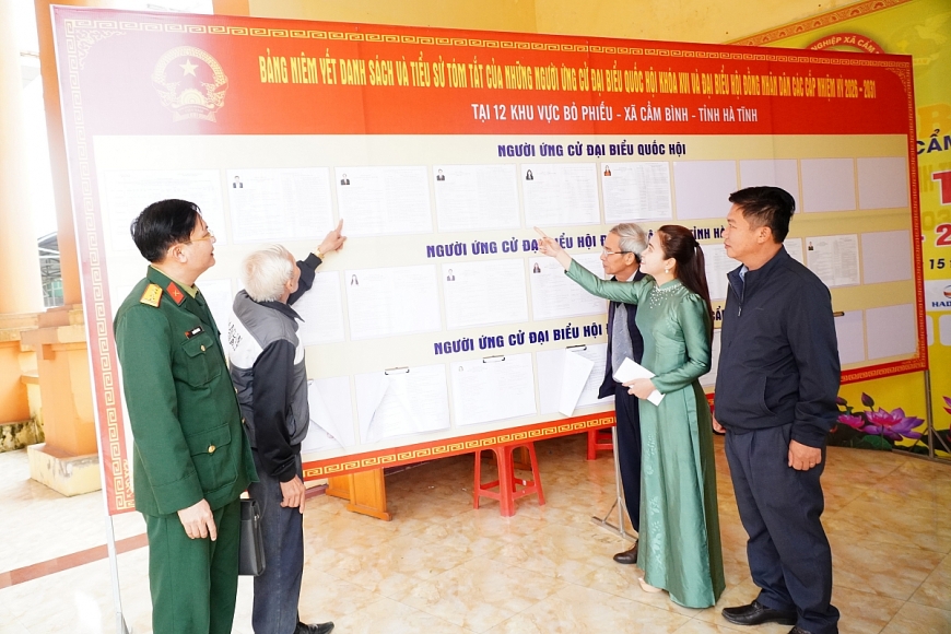 Sự ủng hộ và đồng thuận cao từ cử tri Hà Tĩnh là minh chứng rõ nét cho uy tín và tinh thần trách nhiệm của ứng cử viên Nguyễn Thanh Bình.