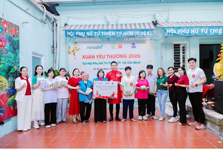 Herbalife Việt Nam tổ chức “Xuân Yêu Thương” 2026 cho trẻ em và người cao tuổi khó khăn