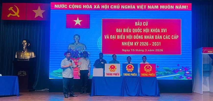 Tập huấn nghiệp vụ công tác bầu cử đại biểu Quốc hội khóa XVI và đại biểu Hội đồng nhân dân phường Tân Hưng các cấp nhiệm kỳ 2026 – 2031 Tập huấn nghiệp vụ công tác bầu cử đại biểu Quốc hội khóa XVI và đại biểu Hội đồng nhân dân phường Tân Hưng các cấp nhiệm kỳ 2026 – 2031