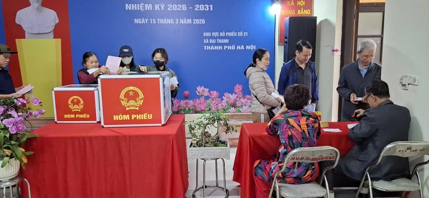 Người cao tuổi xã Đại Thanh vui mừng, phấn khởi phấn khởi thực hiện quyền công dân trong “Ngày hội non sông”, bầu cử đại biểu Quốc hội khóa XVI và đại biểu HĐND các cấp nhiệm kỳ 2026 - 2031. Người cao tuổi xã Đại Thanh vui mừng, phấn khởi phấn khởi thực hiện quyền công dân trong “Ngày hội non sông”, bầu cử đại biểu Quốc hội khóa XVI và đại biểu HĐND các cấp nhiệm kỳ 2026 - 2031.