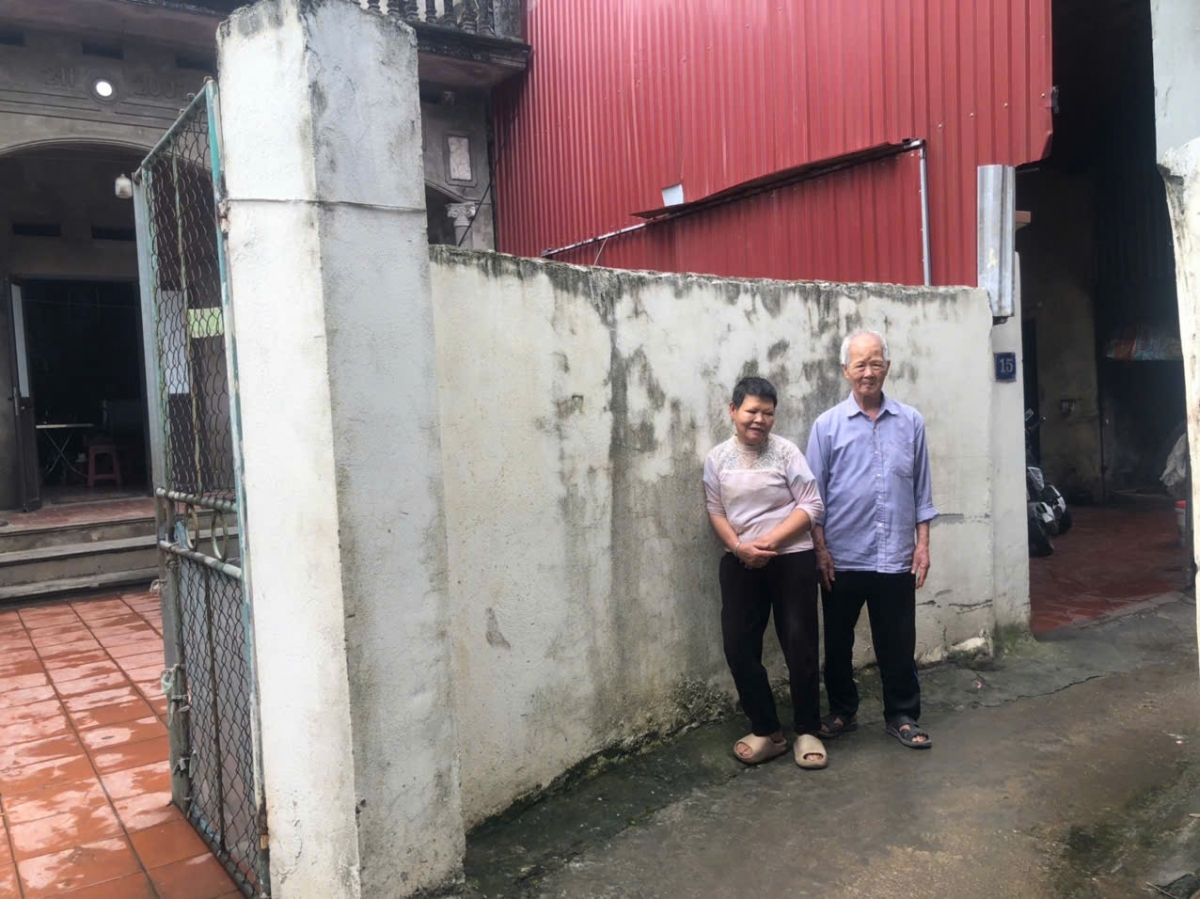 Cựu chiến binh U90 tự nguyện hiến đất, mở rộng con ngõ