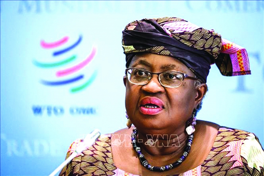 Tổng Giám đốc WTO Ngozi Okonjo-Iweala. Tổng Giám đốc WTO Ngozi Okonjo-Iweala.