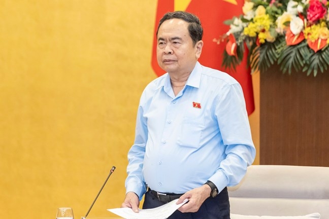 Chủ tịch Quốc hội Trần Thanh Mẫn phát biểu khai mạc Hội nghị Chủ tịch Quốc hội Trần Thanh Mẫn phát biểu khai mạc Hội nghị