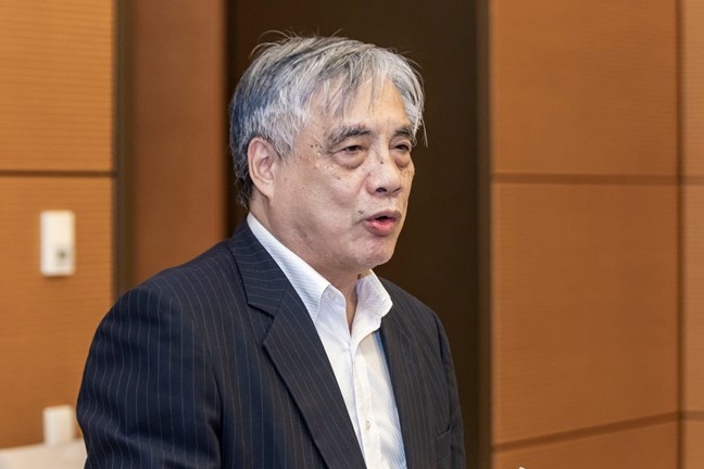 PGS.TS Trần Đình Thiên - Ủy viên Đoàn Chủ tịch, Chủ nhiệm Hội đồng tư vấn về Kinh tế UBTƯ MTTQ Việt Nam phát biểu tại Hội nghị PGS.TS Trần Đình Thiên - Ủy viên Đoàn Chủ tịch, Chủ nhiệm Hội đồng tư vấn về Kinh tế UBTƯ MTTQ Việt Nam phát biểu tại Hội nghị
