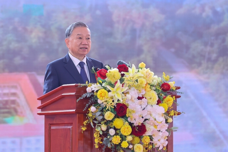 Tổng Bí thư Tô Lâm phát biểu chỉ đạo tại sự kiện. Tổng Bí thư Tô Lâm phát biểu chỉ đạo tại sự kiện.