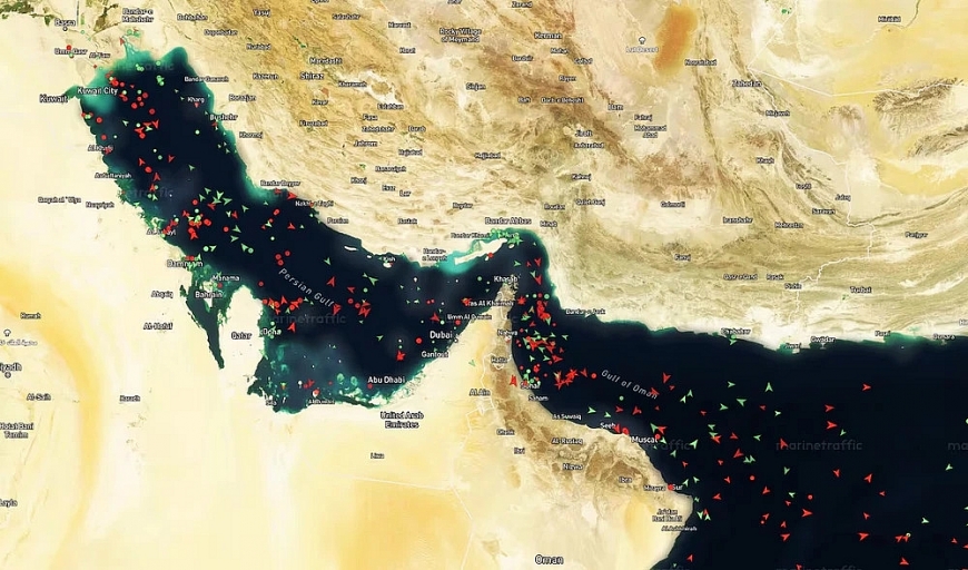 Đối đầu tại Eo biển Hormuz làm gia tăng rủi ro kinh tế toàn cầu rủi ro kinh tế toàn cầu