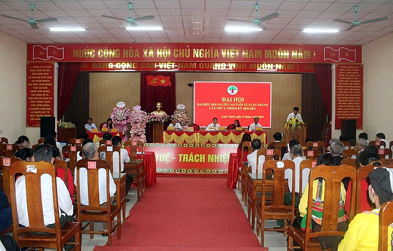 Đại hội NCT xã Luận Thành quyết tâm thực hiện thành công các chỉ tiêu trong nhiệm kỳ mới Đại hội NCT xã Luận Thành quyết tâm thực hiện thành công các chỉ tiêu trong nhiệm kỳ mới