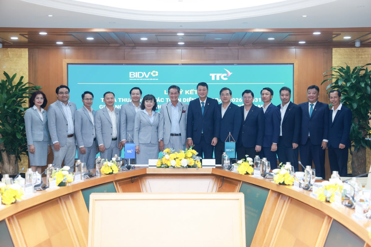 BIDV và TTC tăng cường hợp tác, thúc đẩy phát triển bền vững BIDV và TTC tăng cường hợp tác, thúc đẩy phát triển bền vững