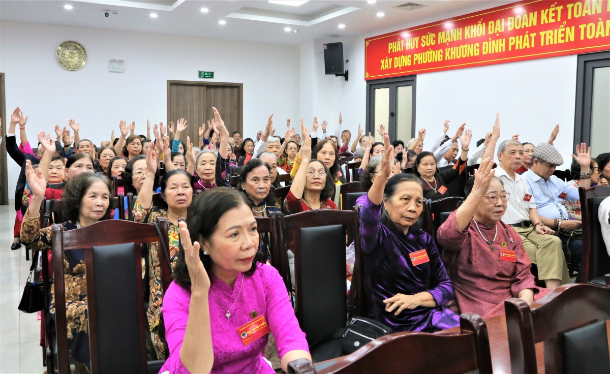 Khẳng định vai trò nòng cốt NCT xây dựng phường Khương Đình văn minh, phát triển Khẳng định vai trò nòng cốt NCT xây dựng phường Khương Đình văn minh, phát triển