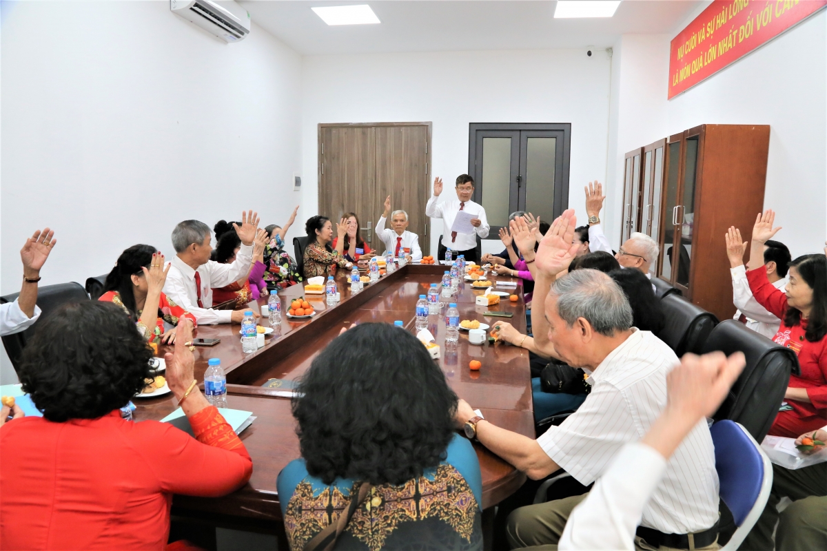 Hội nghị Ban Chấp hành Hội NCT phường Khương Đình lần thứ nhất Hội nghị Ban Chấp hành Hội NCT phường Khương Đình lần thứ nhất