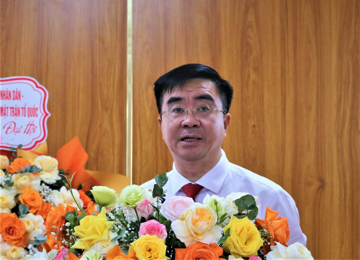 Ông Võ Đăng Dũng phát biểu Ông Võ Đăng Dũng phát biểu