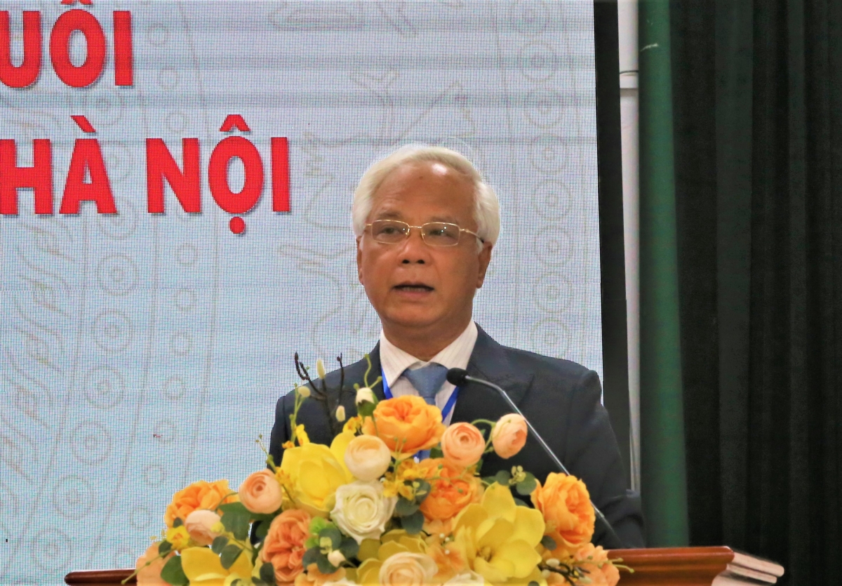 Ông Nguyễn Thế Toàn phát biểu Ông Nguyễn Thế Toàn phát biểu