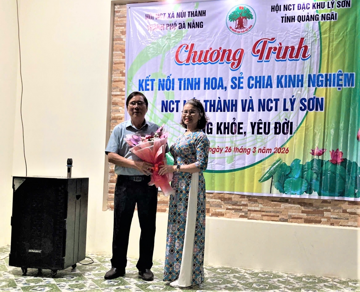 Giao lưu kết nối - lan tỏa nghĩa tình NCT giữa biển đảo Lý Sơn Giao lưu kết nối - lan tỏa nghĩa tình NCT giữa biển đảo Lý Sơn