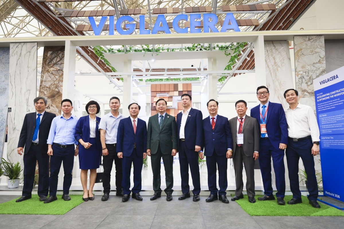 Viglacera giới thiệu 6 giải pháp vật liệu xanh, thông minh tại Vietbuild Hà Nội 2026