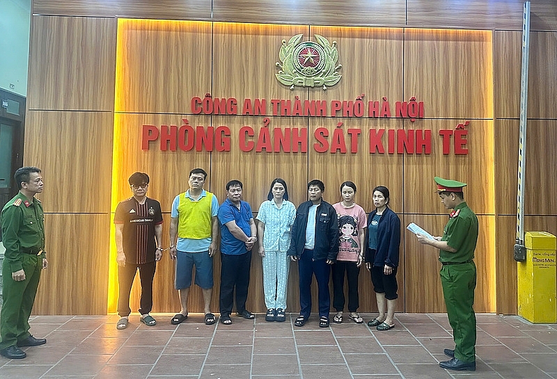 Các đối tượng trong vụ án. 300 tấn thịt lợn nhiễm dịch tả