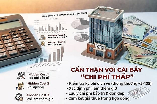 Chi phí thấp luôn là “cái bẫy” cho khách hàng Thuê văn phòng tại Hà Nội