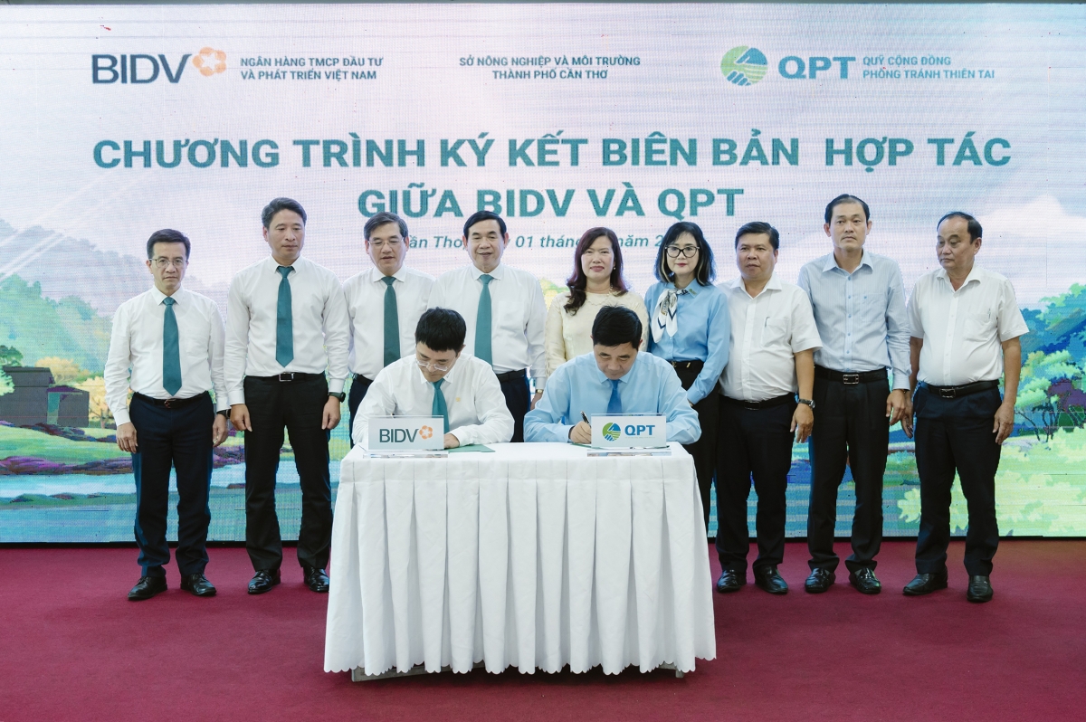 BIDV và QPT hợp tác trồng 240.000 cây xanh tại Đồng bằng sông Cửu Long BIDV và QPT hợp tác trồng 240.000 cây xanh tại Đồng bằng sông Cửu Long