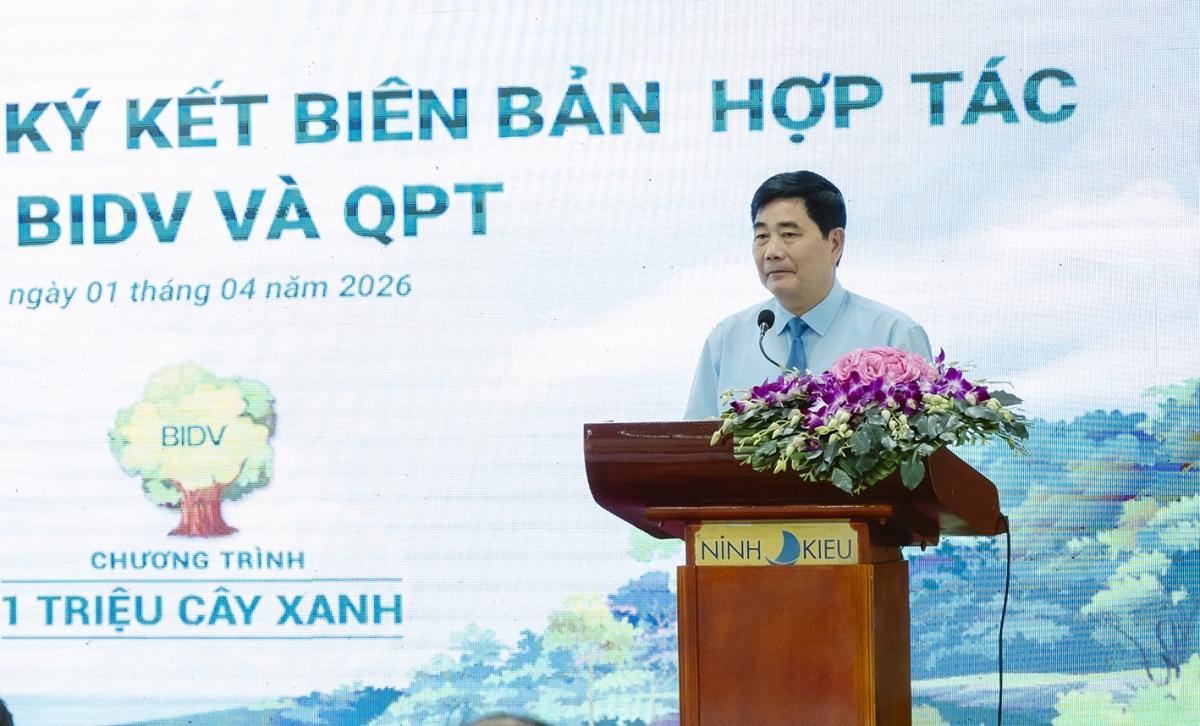 BIDV và QPT hợp tác trồng 240.000 cây xanh tại Đồng bằng sông Cửu Long BIDV và QPT hợp tác trồng 240.000 cây xanh tại Đồng bằng sông Cửu Long