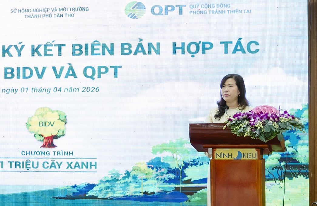 BIDV và QPT hợp tác trồng 240.000 cây xanh tại Đồng bằng sông Cửu Long BIDV và QPT hợp tác trồng 240.000 cây xanh tại Đồng bằng sông Cửu Long